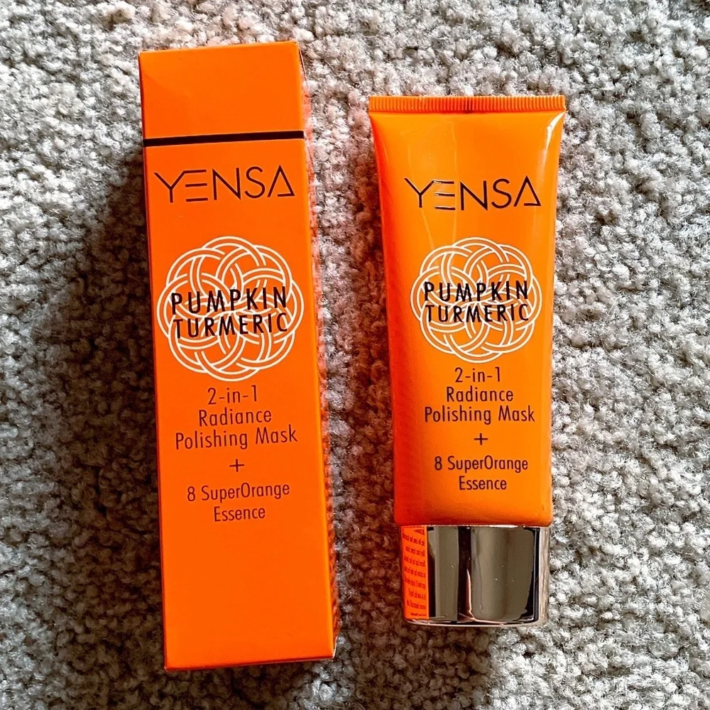 Yensa Pumpkin Tumeric 2-in-1 Polishing Mask NEW